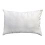 Coussins textile - Coussin rectangulaire de 35 x 50 cm fond écru et reliefs discrets | F2 - FOUTA FUTEE