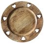 Formal plates - Charger plate with 7 hearts - LES SCULPTEURS DU LAC