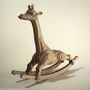 Sculptures, statuettes and miniatures - Micr'Olaf the micro rocking giraffe - 3D puzzle - ATELIER LUGUS