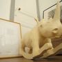 Sculptures, statuettes et miniatures - JOSE - Le rhinocéros à bascule en contreplaqué de peuplier - sculptée à l'Atelier Lugus - ATELIER LUGUS