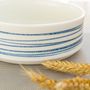 Platter and bowls - Spiral Porcelain dish  - OZECLORE