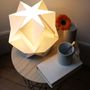 Objets design - Lampe de table HIKARI Bicolore - TEDZUKURI ATELIER