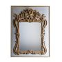 Mirrors - LARGE REGENCE MIRROR GREY AND GOLD - ELUSIO