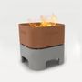 Outdoor fireplaces - OPUS IGNIS Fire Bowl Barbeque with grill - CO33 EXKLUSIVE BETONMÖBEL