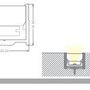 Recessed lighting - WK LED FLOOR LINES - WK LED CREATIVE LIGHTING