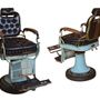 Armchairs - antique barber chair revisited - LES 3 SINGES
