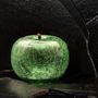 Verre d'art - Pomme en Verre Craquelé - BULL & STEIN