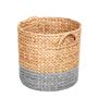 Boîtes de rangement  - Water hyacinth basket Oha'ra Grey S - A'MIOU HOME