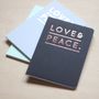 Stationery - Booklet – Dream & Do, You&Me, Love&Peace - NAVUCKO.