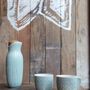Ceramic - Foot Print & Bloom Carafe set  - ACERA