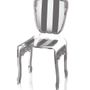 Chairs - STRIPED BAROQUE CHAIR - ACRILA