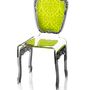 Chairs - GREEN BAROQUE CHAIR - ACRILA