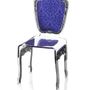 Chairs - PURPLE BAROQUE CHAIR - ACRILA