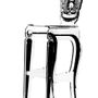 Tabourets - TABOURET LET'S ROCK TETE DE MORT - ACRILA