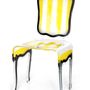 Chairs - YELLOW STRIPPED CHARLESTON CHAIR - ACRILA