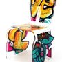 Chairs - YELLOW STREET ART CHAIR - ACRILA