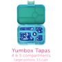 Repas pour enfant - Yumbox Tapas Bento Box Lunch Box Portion Plate - YUMBOX