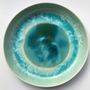 Formal plates - Porcelain dishes set. Personal glaze - MARTINE MIKAELOFF