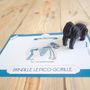 Sculptures, statuettes and miniatures - Brindille, the pico-gorilla model - ATELIER LUGUS
