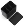 Boîtes de rangement  - Cool Birch Black Ecosmol - NIIMAAR