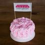 Gifts - Cake Banner, Pink Sweets - TIN PARADE - PARTY. GIFT. HOME