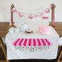 Gifts - Cake Banner, Pink Sweets - TIN PARADE - PARTY. GIFT. HOME