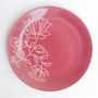 Formal plates - Mughal Half Plate - Salmon Pink - ARTIZEN