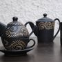 Accessoires thé et café - Thé au henné pour un - Noir mat - ARTIZEN