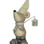 Sculptures, statuettes et miniatures - SOURIS  déco en céramique 42x24x21 cm - COZIC
