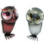 Decorative objects -  box métal owl  18x10x10 cm - COZIC