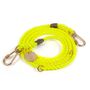 Accessoires animaux - Laisse chien corde jaune fluo, réglable - FOUND MY ANIMAL