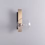 Appliques - BRASS OSLO WALL SCONCE - SCHWUNG HOME