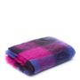 Throw blankets - Plaid Mohair Fuchsia, Purple, Blue - THECOCOONALIST