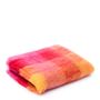 Throw blankets - Mohair Throw, Pink, Yellow, Orange - THECOCOONALIST