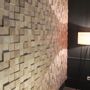 Revêtements muraux - Parement mural en bois de bout - LES BILLOTS DE SOLOGNE