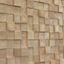 Revêtements muraux - Parement mural en bois de bout - LES BILLOTS DE SOLOGNE