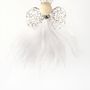 Christmas garlands and baubles - HAND CROCHETED WIRE ANGELS - MAHATSARA