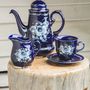 Tea and coffee accessories - tea and coffee set "Enchantress" - GZHEL PORCELAIN FACTORY