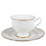 Formal plates - Tea set  Isadora Gold ribbon - IMPERIAL PORCELAIN MANUFACTORY (RUSSIAN FEDERATION)