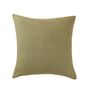 Fabric cushions - The Knotted Florid Cushion Cover - THE INDIAN PICK