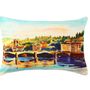 Fabric cushions - Canals of Amsterdam Cushion Cover - THE INDIAN PICK