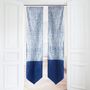 Curtains and window coverings - Indigo Dye Curtains - TAIPING BLUE