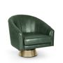 Office seating - Bogarde Accent Armchair - COVET HOUSE
