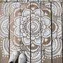 Other wall decoration - Yoga Mandala stencil - IBIZA STENCILS