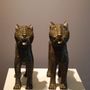 Sculptures, statuettes and miniatures - Leopard Couple - BERT'S GALLERY