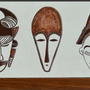 Crockery - African Masks for indoors, water rooms ou sheltered outdoor. - MARCHAND DE SABLES