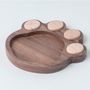 Other office supplies - Paipaipets _ Wood Paw Cup Mat - FRESH TAIWAN