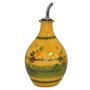 Ceramic - round bottle olive oil - SOULEO È PROVENCE