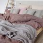 Bed linens - Linen wash-stone bedding  - LINAS - LINEN MANUFACTURERS