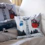 Fabric cushions - Coussin 40*40 Duo d'Oeufs - COAST AND VALLEY, UNE MARQUE DE LA SARL MYDITEX COMPANY